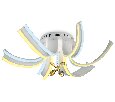 Потолочный светодиодный светильник с пультом Ambrella Light FL146