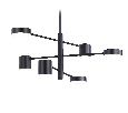 Подвесной светодиодный светильник Ambrella Light FL51686
