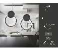 Подвесной светодиодный светильник Ambrella Light FL5252