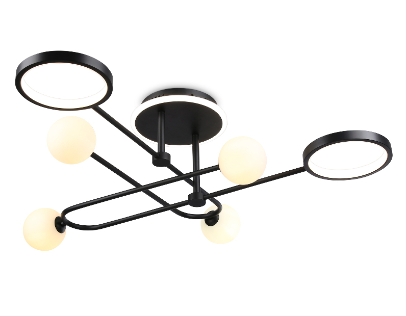 Потолочный светодиодный светильник со сменной лампой и пультом управления Ambrella Light FL66232