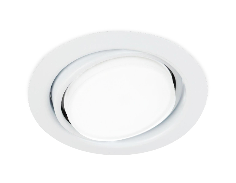 Встраиваемый потолочный точечный светильник GX53 Ambrella Light G103 WH