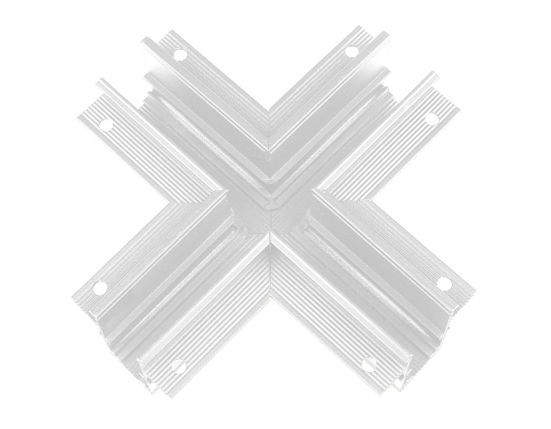 Коннектор х-образный для встраиваемого шинопровода Magnetic Ambrella Light GL3357