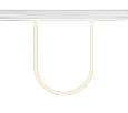 Светильник светодиодный трековый гибкий для шинопровода Magnetic Ambrella Light GL4302