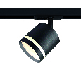 Трековый однофазный светильник со сменной лампой Ambrella Light GL5372