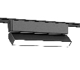 Светильник светодиодный трековый для шинопровода Magnetic Ultra Slim Ambrella Light GV1486