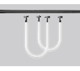Светильник светодиодный трековый гибкий для шинопровода Magnetic Ultra Slim Ambrella Light GV1711