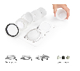 Насадка передняя для корпуса светильника с диаметром отверстия D70mm Ambrella Light N7142