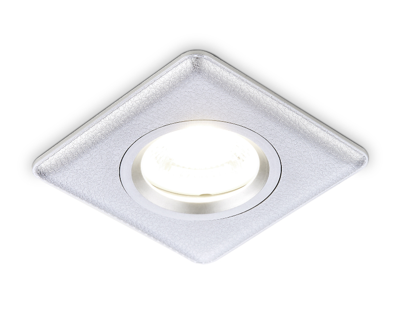 Квадратный встраиваемый точечный светильник MR16 Ambrella Light P2350 SL