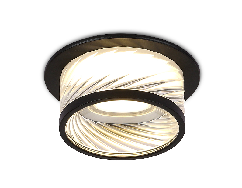 Встраиваемый светильник из стекла Ambrella Light TN1252