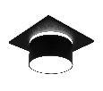 Встраиваемый точечный светильник MR16 в стиле техно Ambrella Light TN326