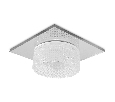 Встраиваемый точечный светильник MR16 в стиле техно Ambrella Light TN355