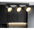 Настенно-потолочный поворотный спот со сменной лампой GX53 Ambrella Light TN71295