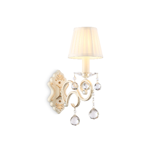 Настенный светильник с абажуром и хрусталем Ambrella Light TR4562