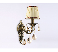 Настенный светильник с абажуром и хрусталем Ambrella Light TR4578
