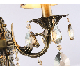 Настенный светильник с абажуром и хрусталем Ambrella Light TR4578