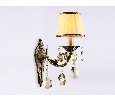 Настенный светильник с абажуром и хрусталем Ambrella Light TR4578