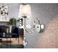 Настенный светильник с абажуром и хрусталем Ambrella Light TR4595