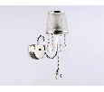 Настенный светильник с абажуром и хрусталем Ambrella Light TR4595