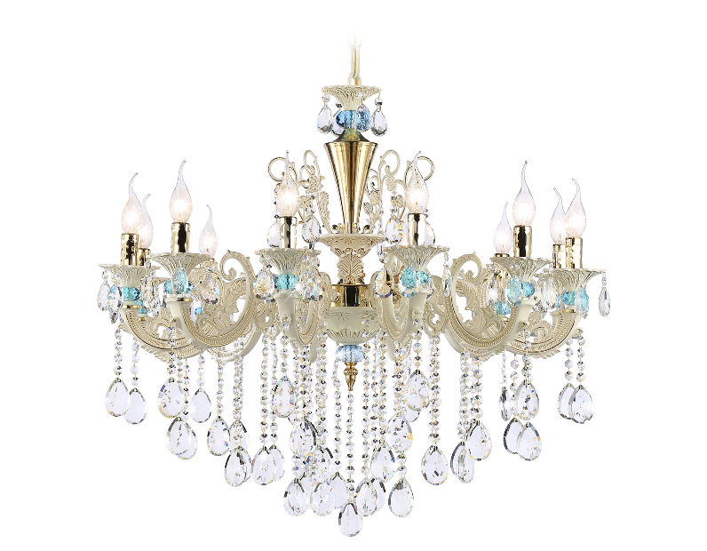 Подвесная люстра с хрусталем Ambrella Light TR4929