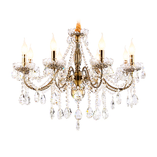 Подвесная классическая люстра с хрусталем Ambrella Light TR4950
