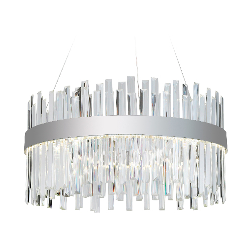 Подвесная светодиодная люстра с хрусталем Ambrella Light TR5009
