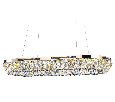 Подвесная светодиодная люстра с хрусталем Ambrella Light TR5025