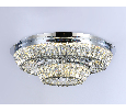 Потолочная светодиодная люстра с хрусталем Ambrella Light TR5029