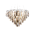 Подвесная люстра с хрусталем Ambrella Light TR5257
