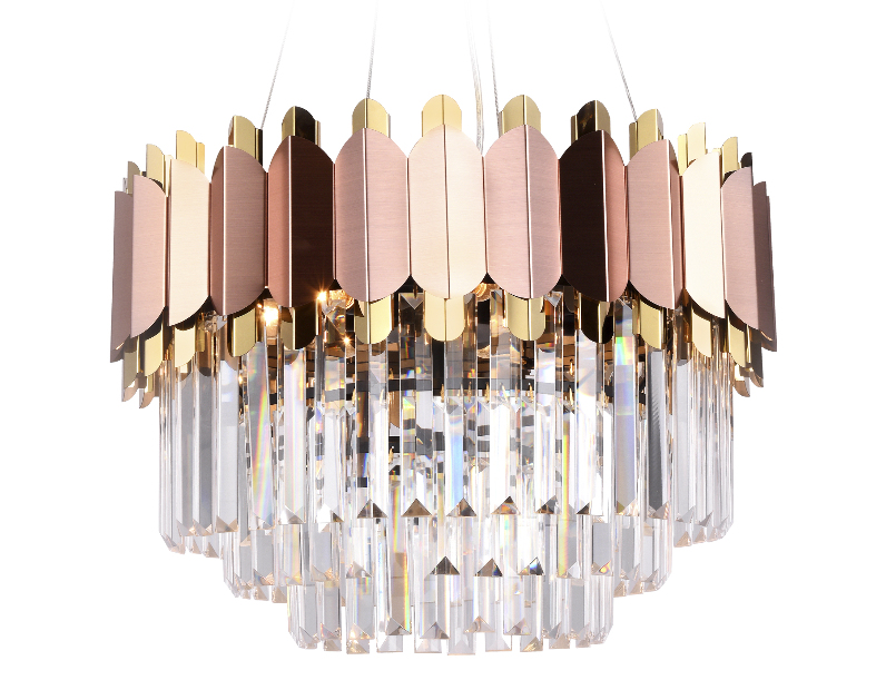 Подвесная люстра с хрусталем Ambrella Light TR5290