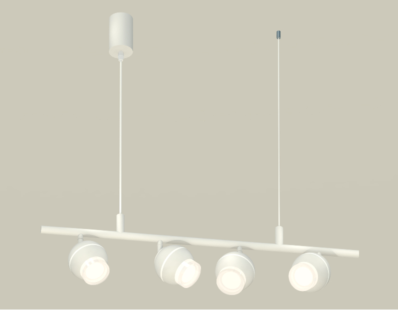 Комплект подвесного поворотного светильника с дополнительной подсветкой и акрилом Ambrella Light XB9001550