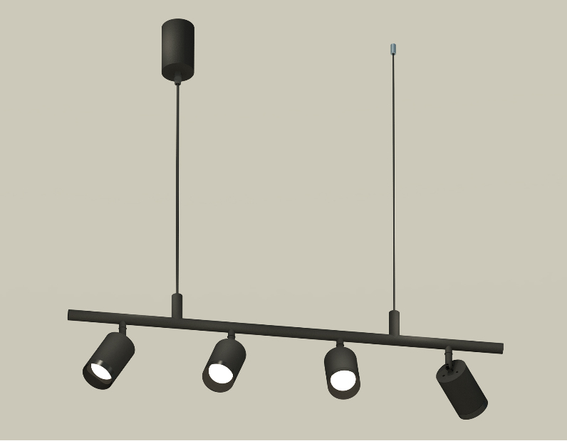Комплект подвесного поворотного светильника с композитным хрусталем Ambrella Light XB9002100