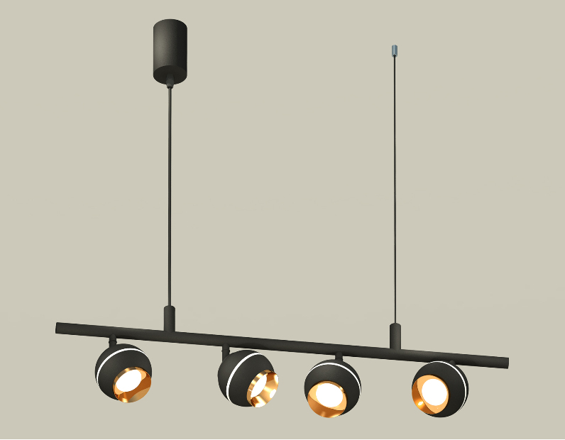 Комплект подвесного поворотного светильника с дополнительной подсветкой Ambrella Light XB9002500