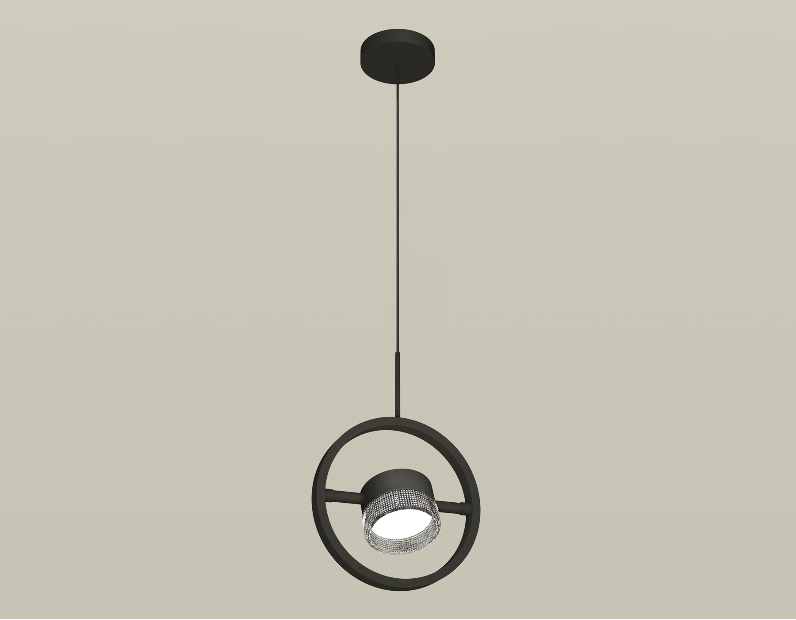 Комплект подвесного поворотного светильника с композитным хрусталем Ambrella Light XB9112150