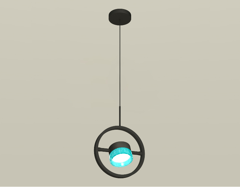 Комплект подвесного поворотного светильника с композитным хрусталем Ambrella Light XB9112151