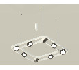 Комплект подвесного поворотного светильника с композитным хрусталем Ambrella Light XB9177200