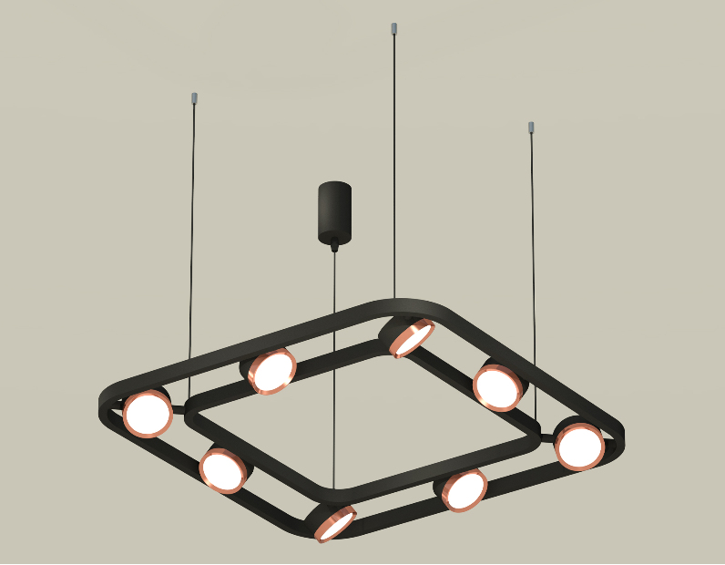 Комплект подвесного поворотного светильника Ambrella Light XB9182103