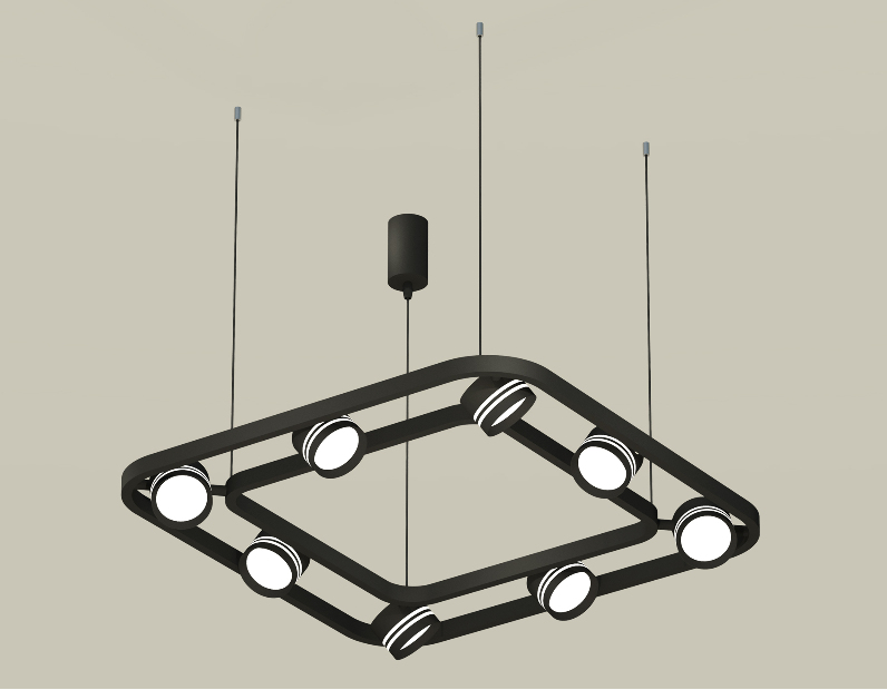 Комплект подвесного поворотного светильника с акрилом Ambrella Light XB9182153