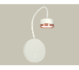 Комплект настенного светильника с выключателем Ambrella Light XB9595153