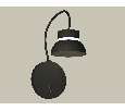 Комплект настенного светильника с выключателем Ambrella Light XB9596100