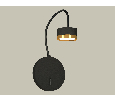 Комплект настенного светильника с выключателем Ambrella Light XB9596152