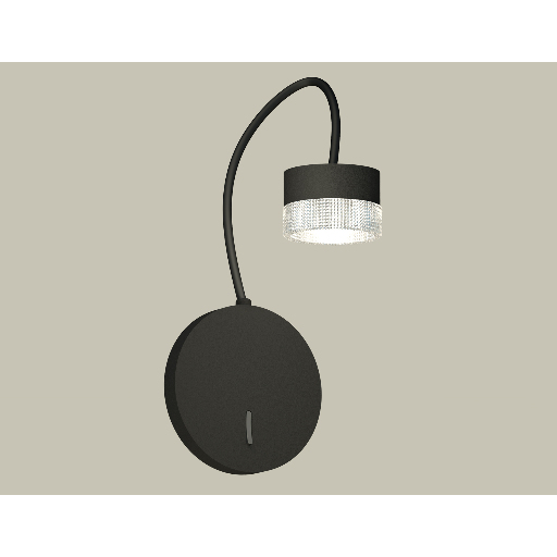 Комплект настенного светильника с выключателем и композитным хрусталем Ambrella Light XB9596250