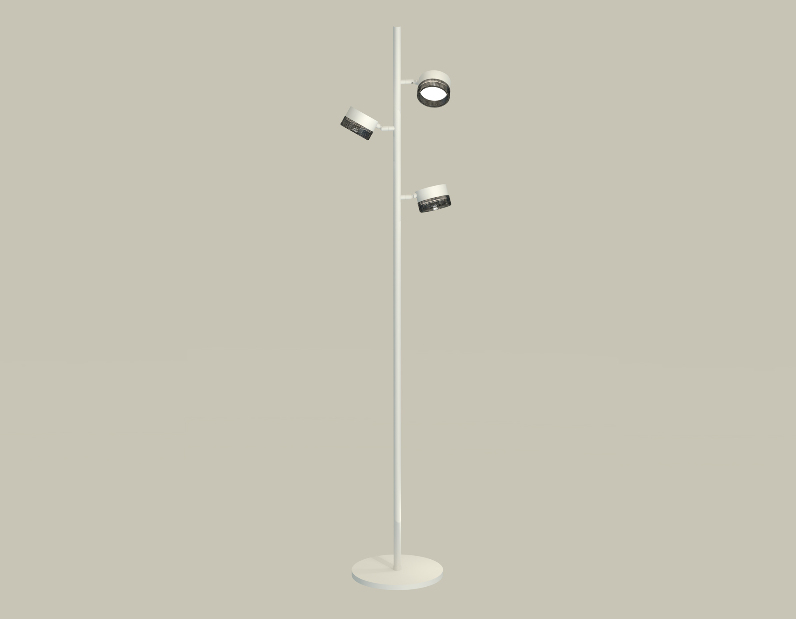 Комплект напольного поворотного светильника с композитным хрусталем Ambrella Light XB9812250