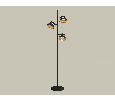 Комплект напольного поворотного светильника Ambrella Light XB9816101