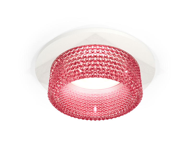 Комплект встраиваемого светильника с композитным хрусталем Ambrella Light XC6512042
