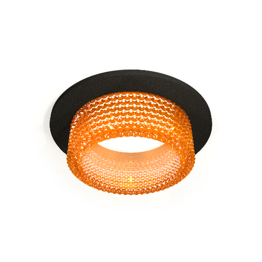 Комплект встраиваемого светильника с композитным хрусталем Ambrella Light XC6513044