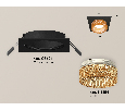 Комплект встраиваемого светильника с композитным хрусталем Ambrella Light XC6521044