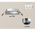 Комплект встраиваемого светильника Ambrella Light XC7631003