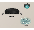 Комплект встраиваемого светильника с композитным хрусталем Ambrella Light XC7632023