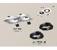 Комплект встраиваемого поворотного светильника Ambrella Light XC7635081