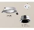 Комплект встраиваемого поворотного светильника Ambrella Light XC7651022